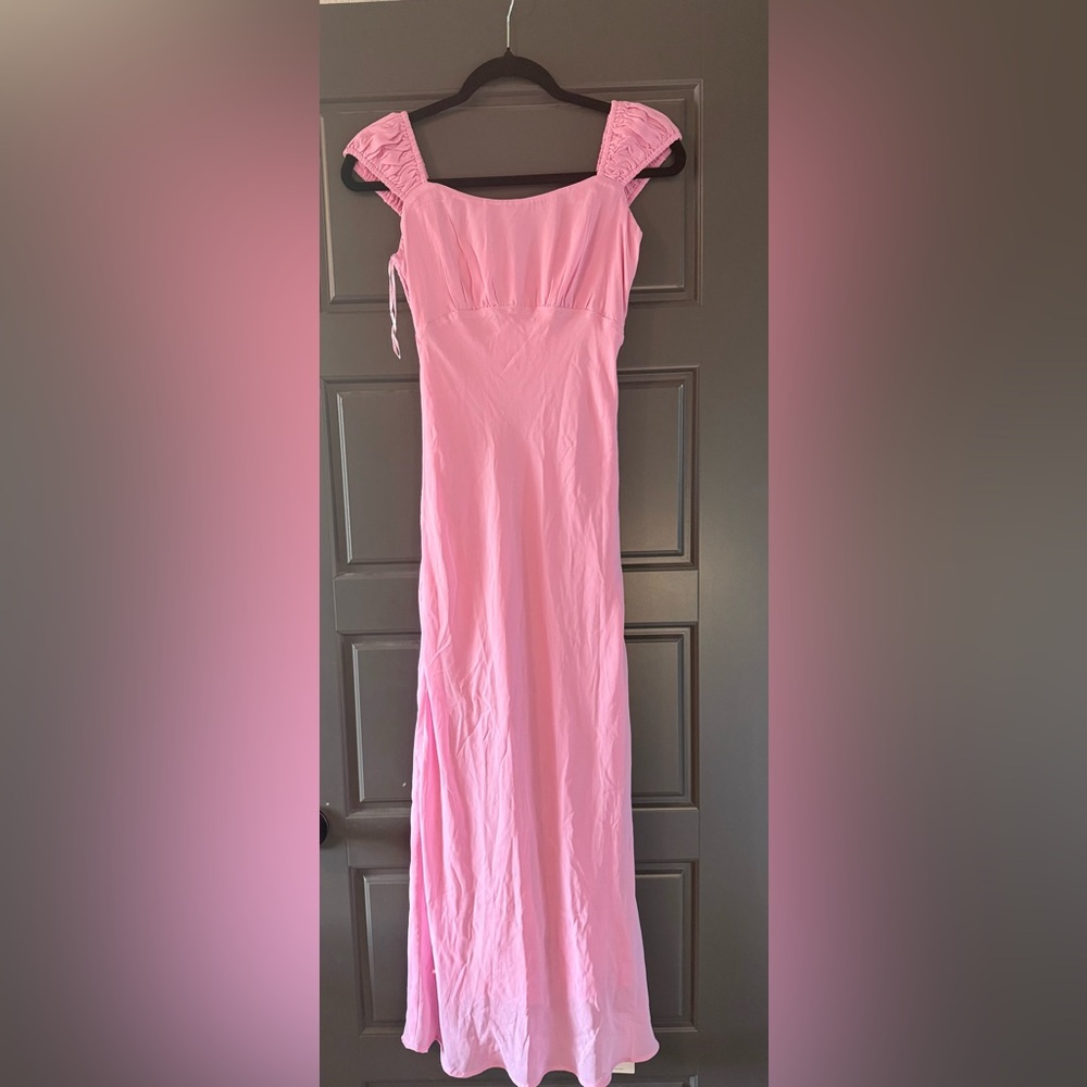 Abercrombie & Fitch Pink Maxi Dress